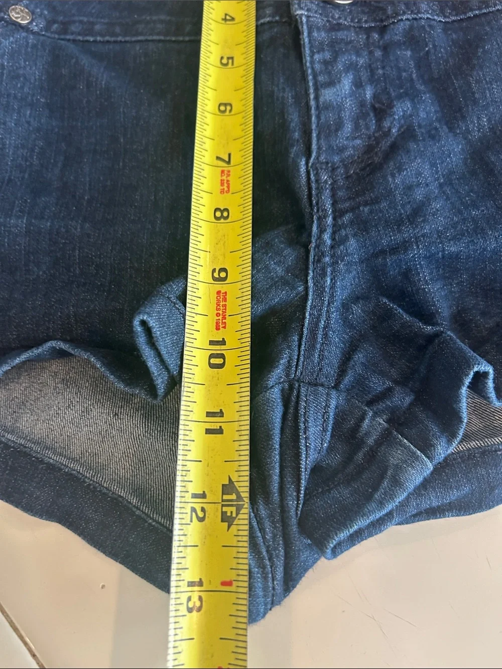 Woman’s denim shorts